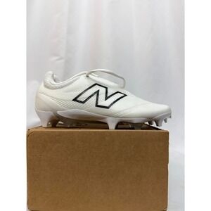 New Balance Women's Burnx4 Lacrosse Shoes White/Grey Matter 7‎ US